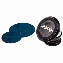 Держатель телефона магнитный на панель SKYWAY металл круглый Черный